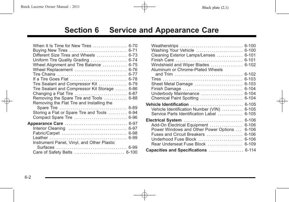 Buick 2011 Lucerne User Manual | Page 284 / 446