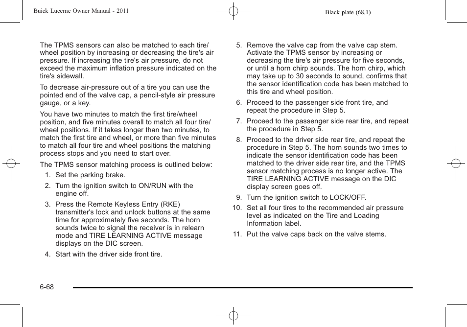 Buick 2011 Lucerne User Manual | Page 350 / 446