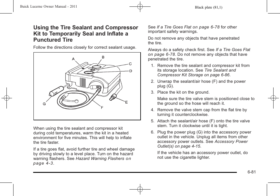 Buick 2011 Lucerne User Manual | Page 363 / 446