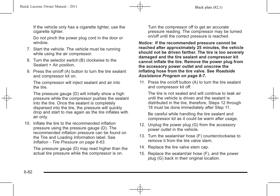 Buick 2011 Lucerne User Manual | Page 364 / 446