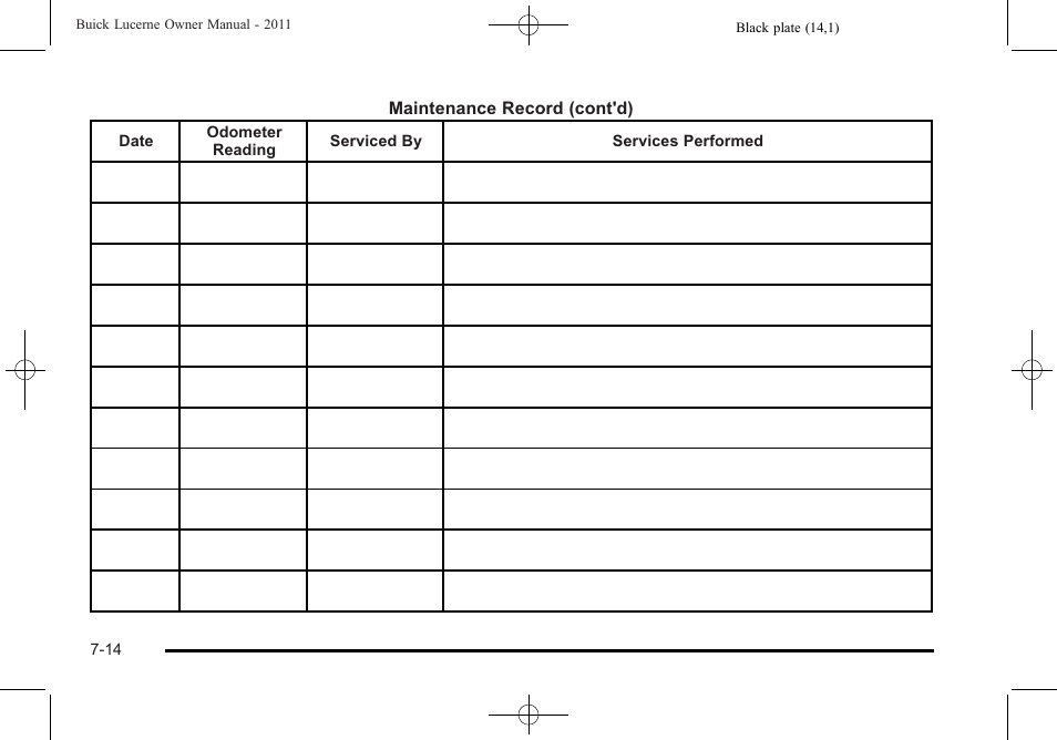 Buick 2011 Lucerne User Manual | Page 412 / 446