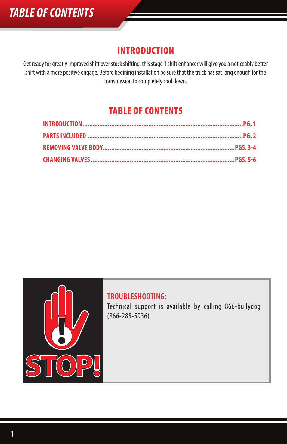 Bully Dog 153001 User Manual | Page 2 / 8