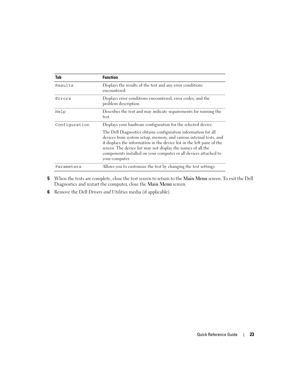 Dell Latitude D830 (Early 2007) User Manual | Page 23 / 122