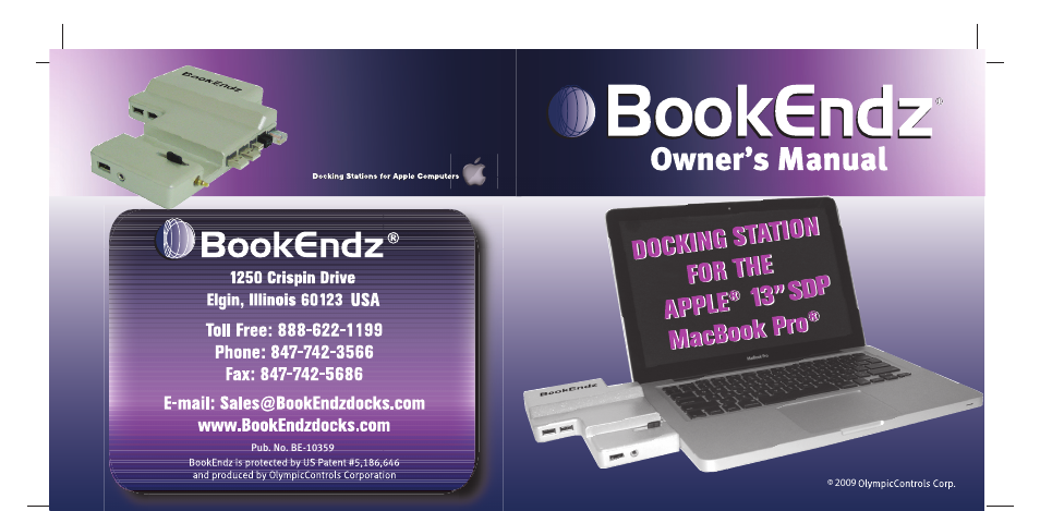 Bookendz BE-10359 User Manual | 12 pages