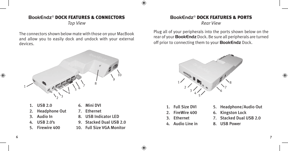 Bookendz BE-MB13W User Manual | Page 7 / 12
