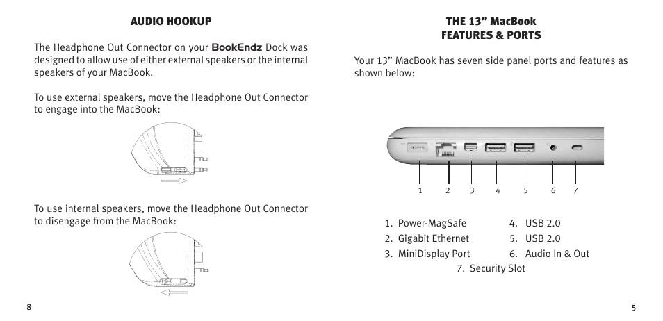 Bookendz BE-MB13WT User Manual | Page 5 / 12