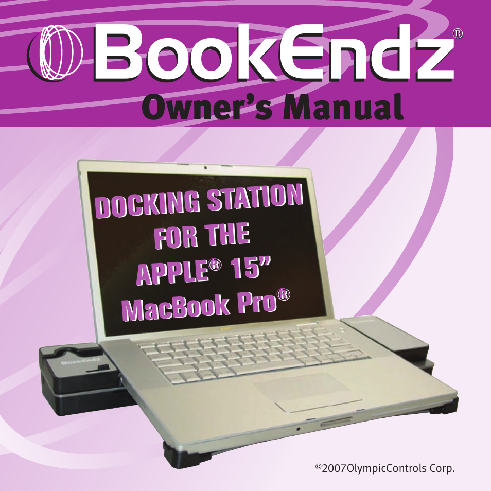 Bookendz BE-MBP15F User Manual | 14 pages