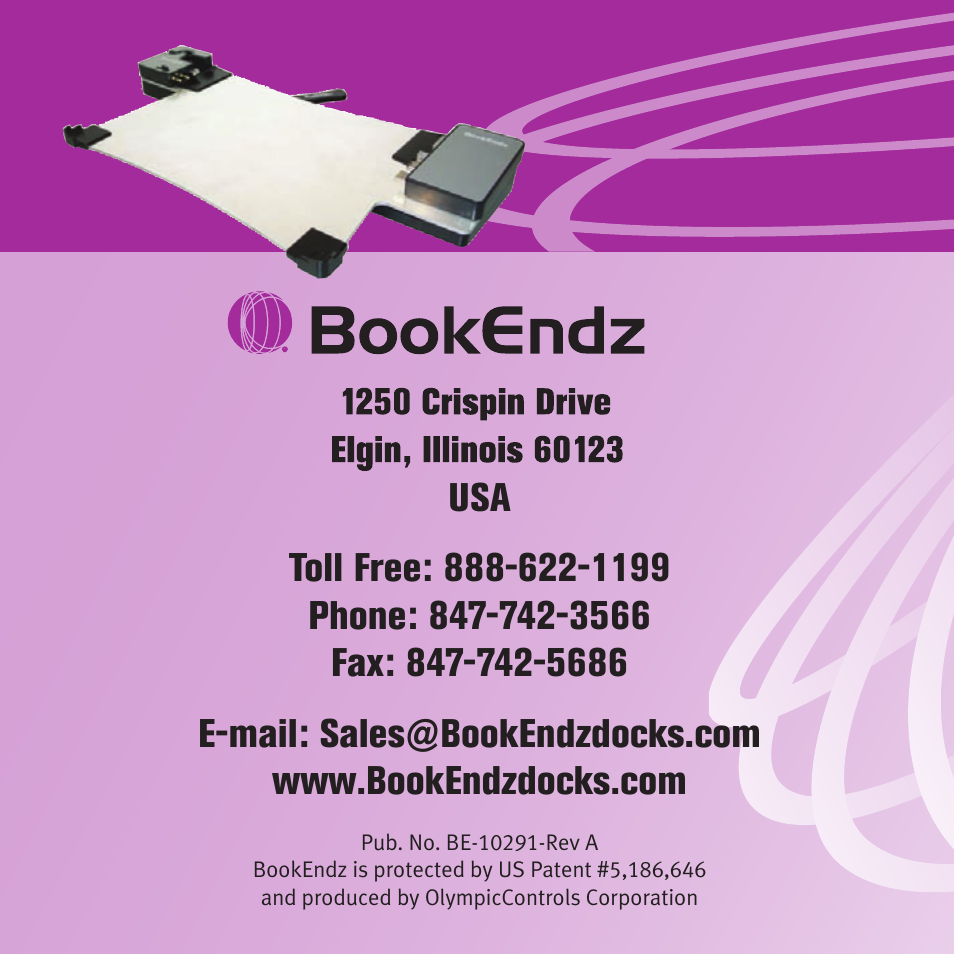 Docking station for the apple, 15” macbook pro | Bookendz BE-MBP15F User Manual | Page 14 / 14