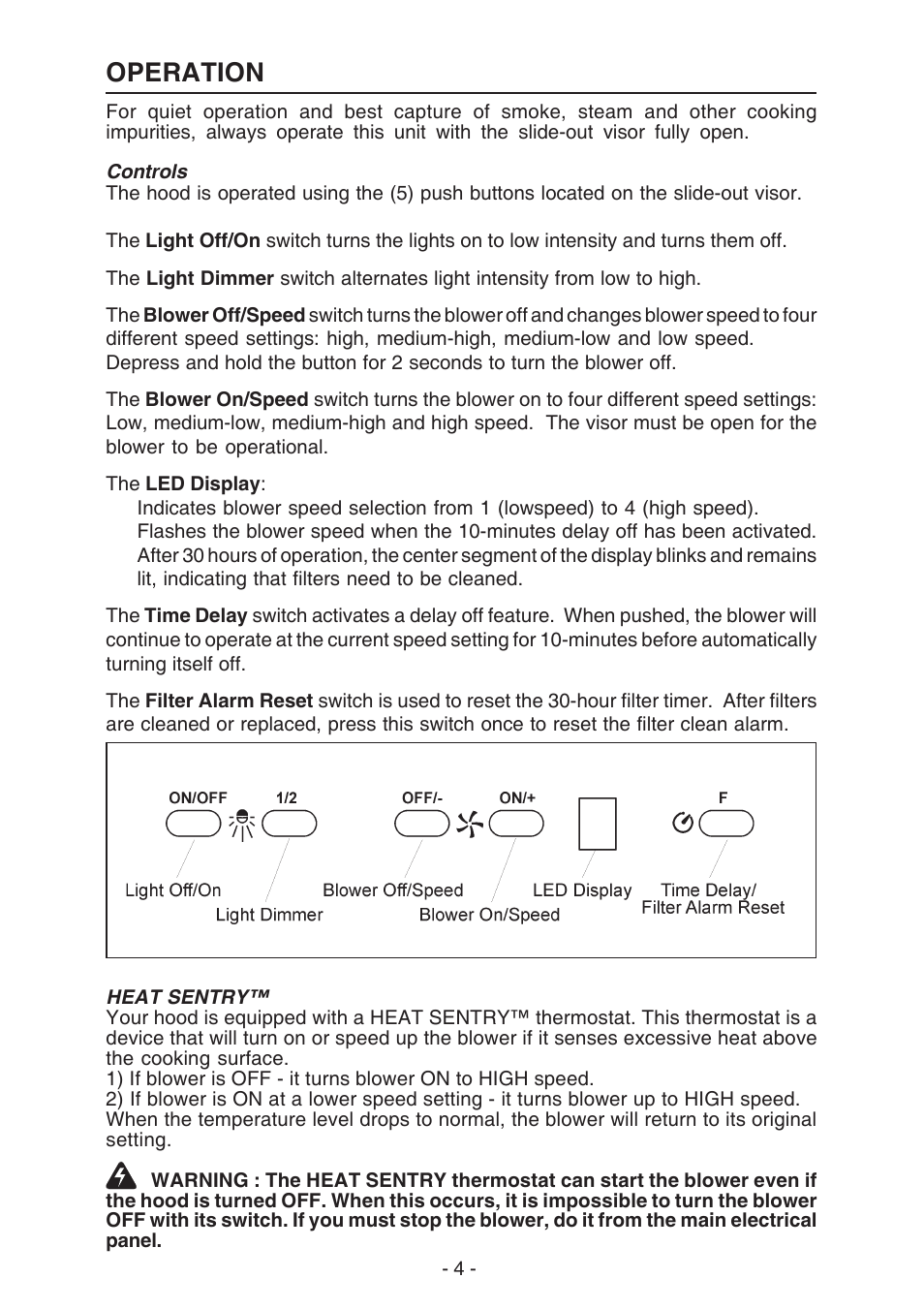 Operation | Best U102E User Manual | Page 4 / 44