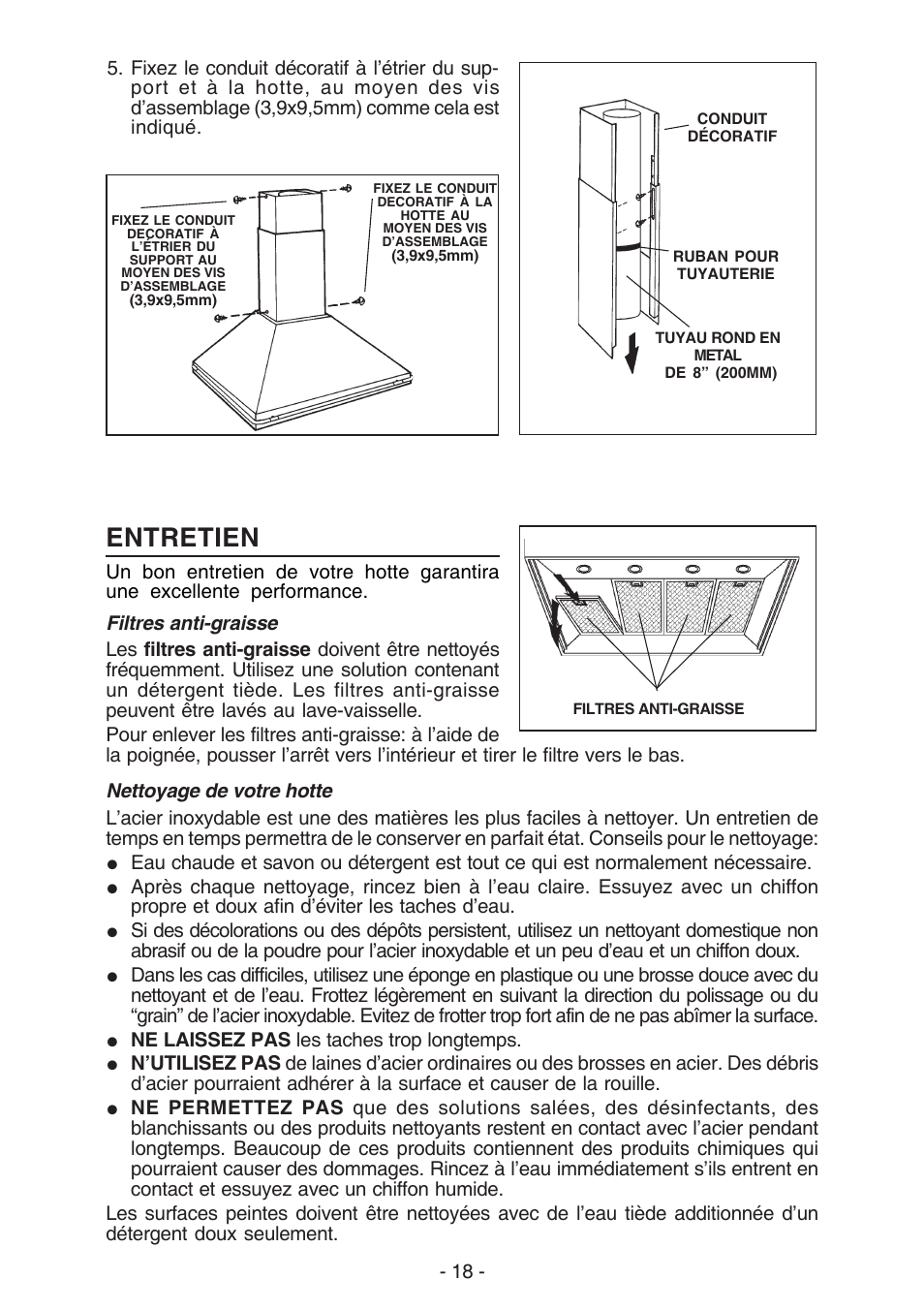 Entretien | Best KER222 User Manual | Page 18 / 36