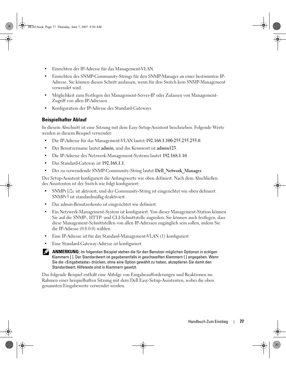 Dell POWEREDGE M905 User Manual | Page 79 / 182