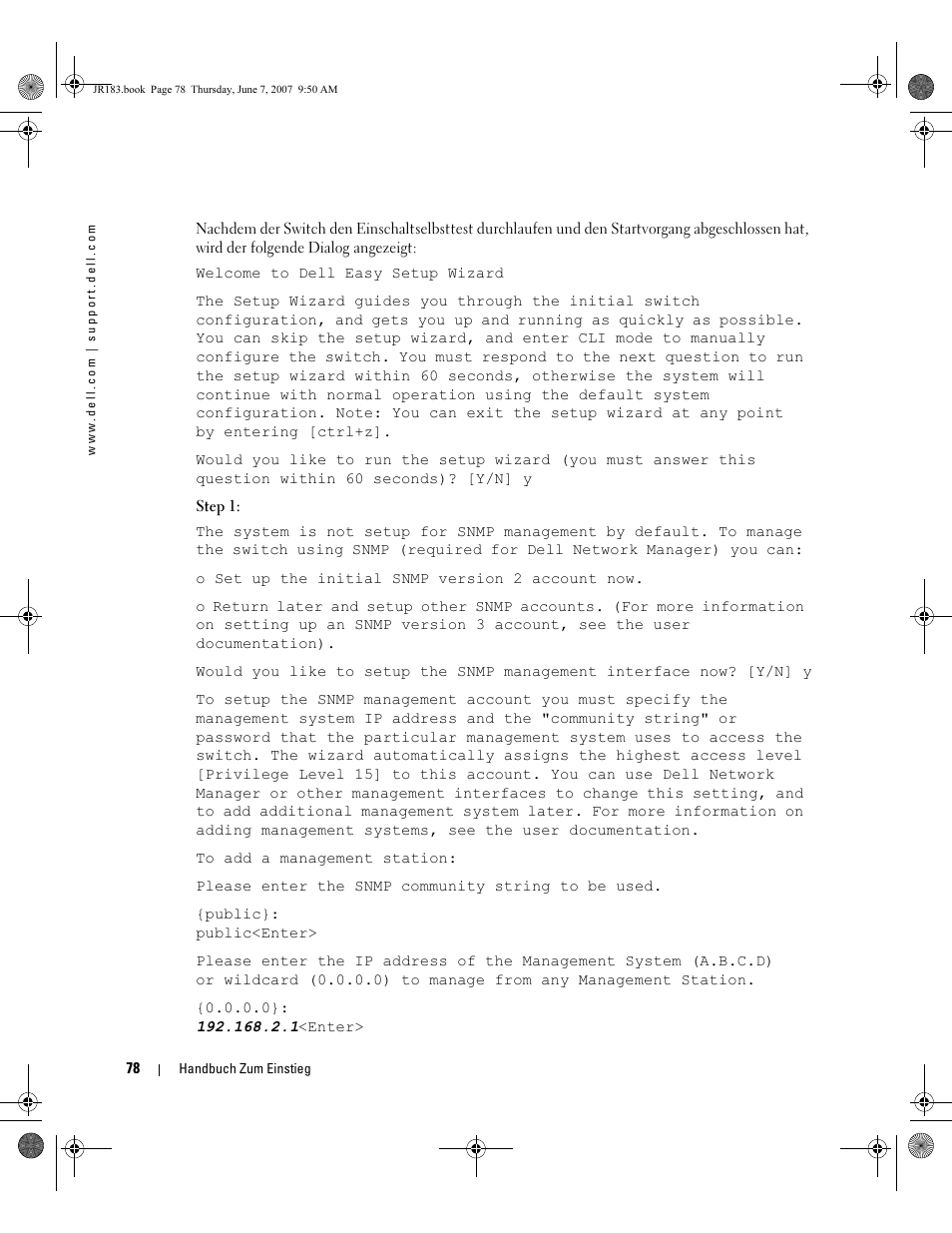 Dell POWEREDGE M905 User Manual | Page 80 / 182