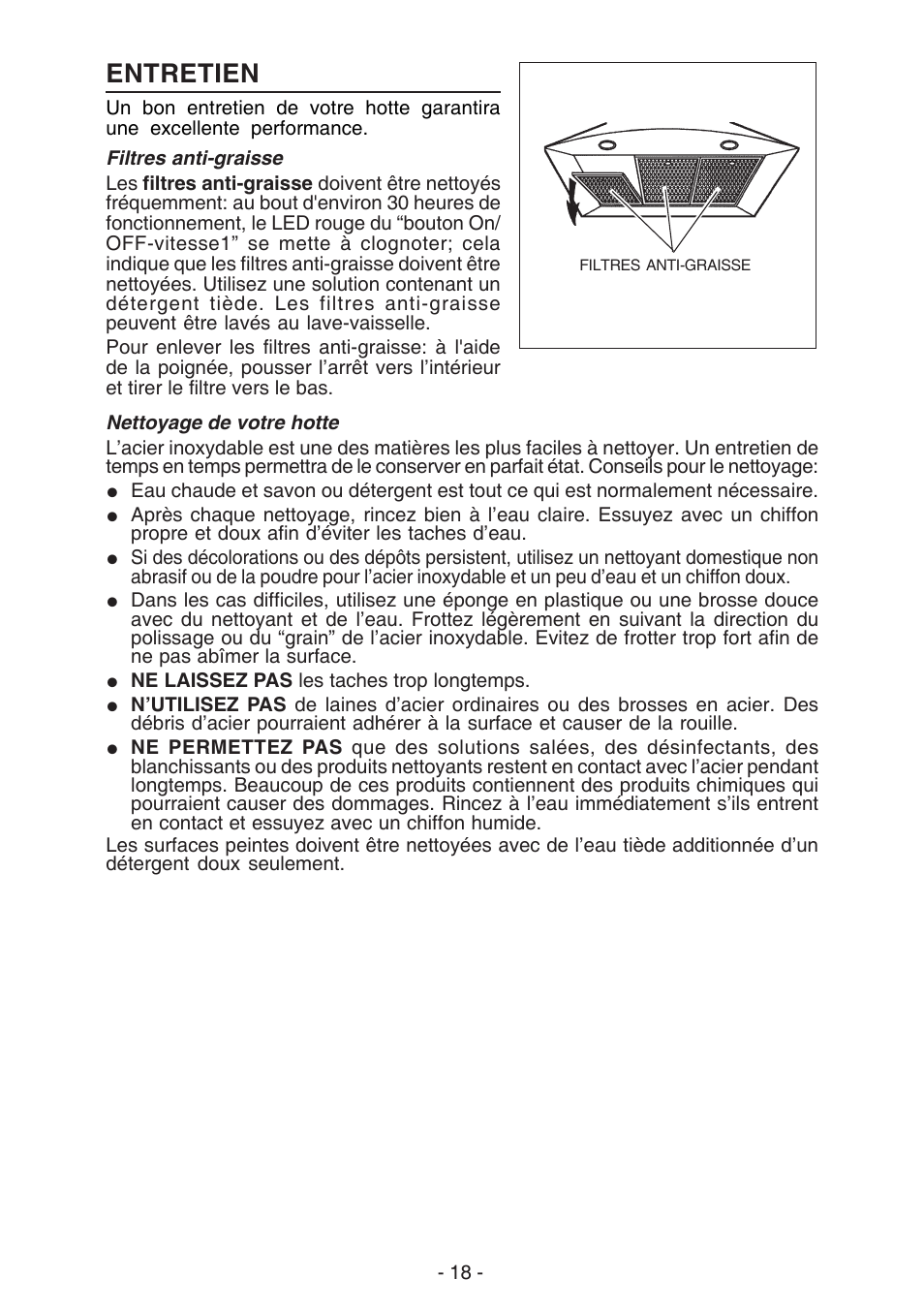 Entretien | Best K273 User Manual | Page 18 / 36