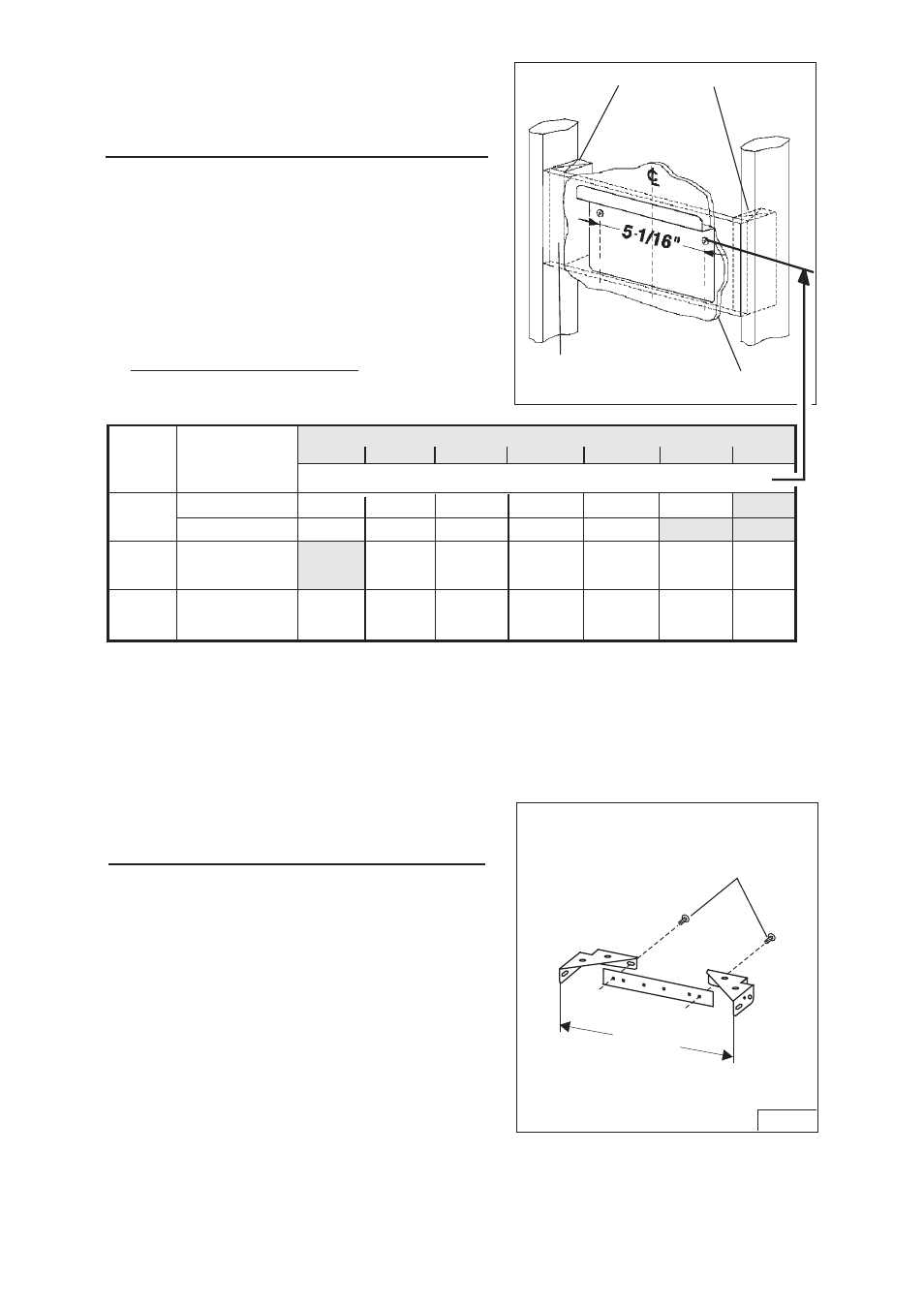 Install mounting bracket, Install flue mounting bracket, Ducted or non-ducted hoods) | Best K7788 User Manual | Page 10 / 44