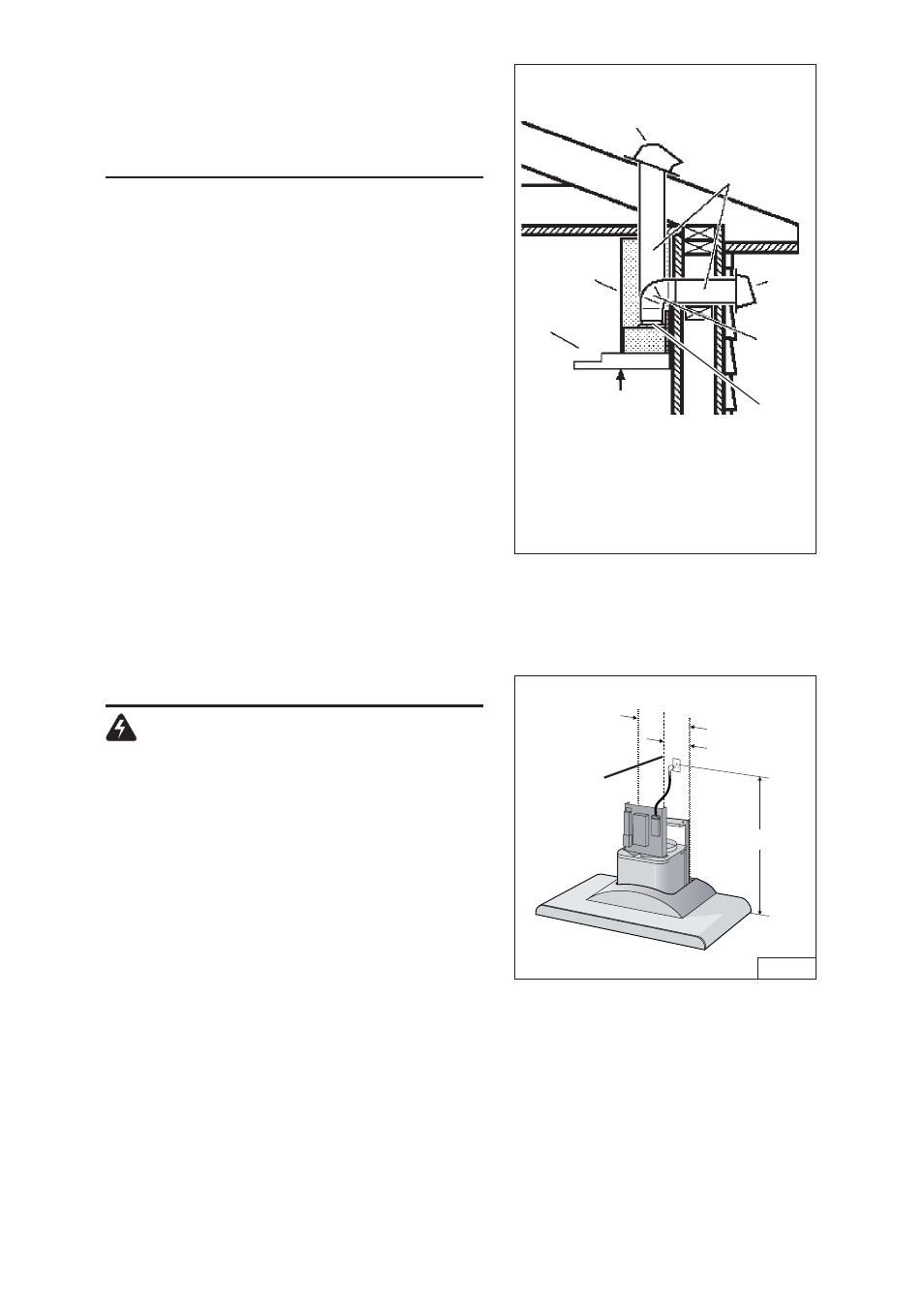 Instalación del conducto, Instalación eléctrica, Sólo campanas con conducto) | Best K7788 User Manual | Page 33 / 44