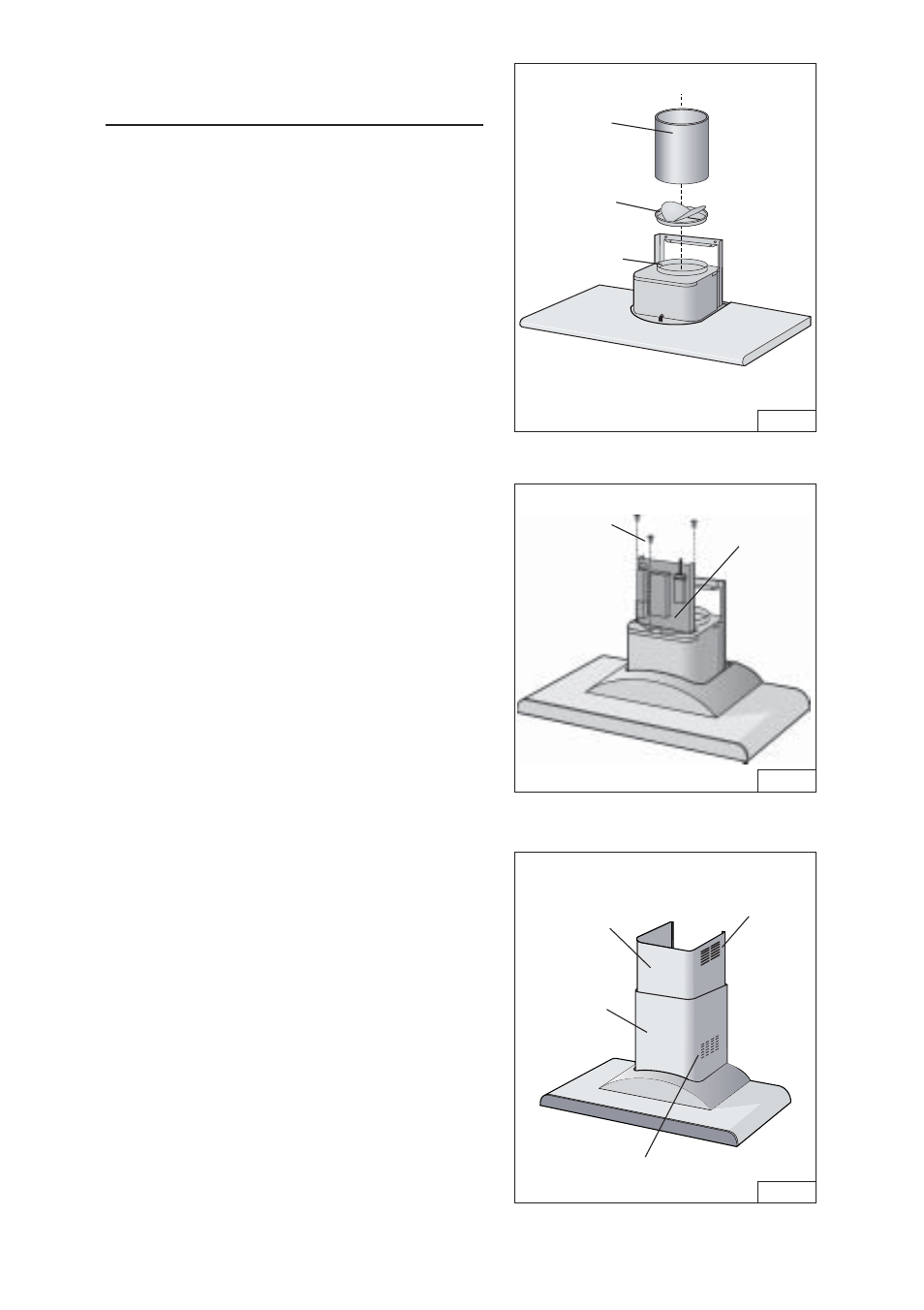 Preparación de la campana | Best K7788 User Manual | Page 35 / 44