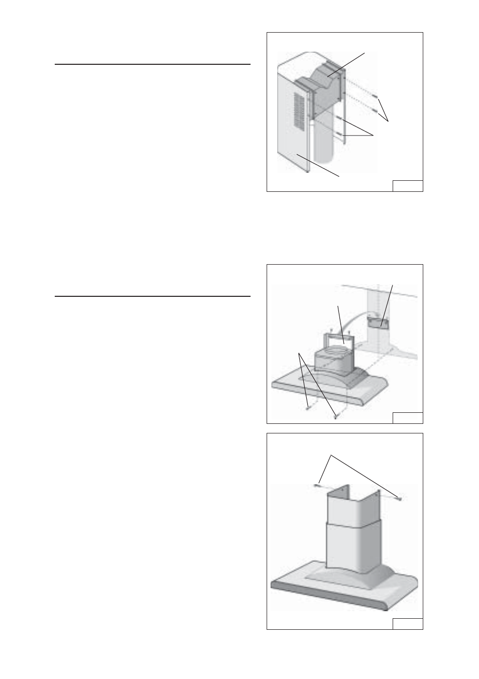 Preparación de la campana, Instalación de la campana | Best K7788 User Manual | Page 37 / 44