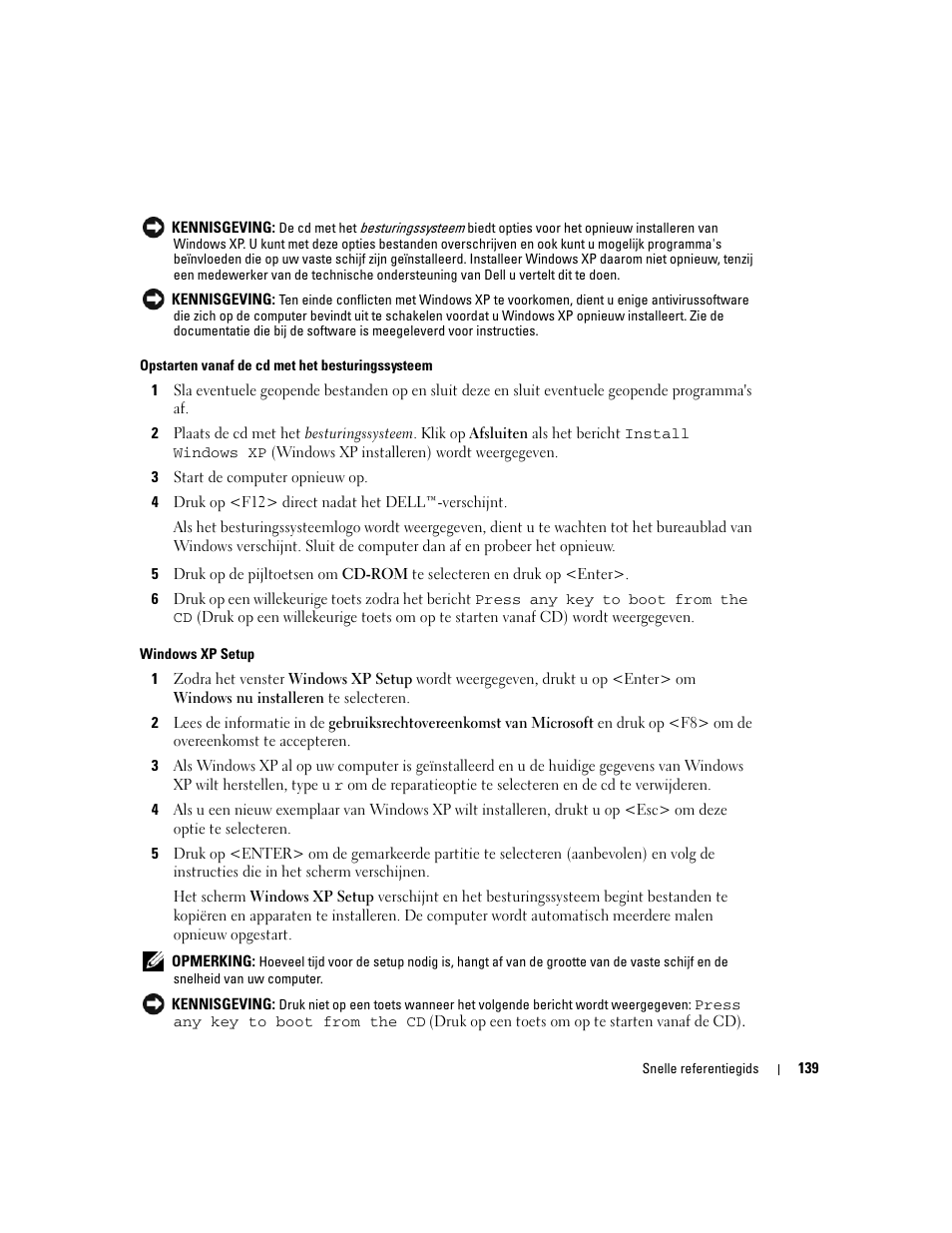 Dell OptiPlex GX620 User Manual | Page 139 / 338