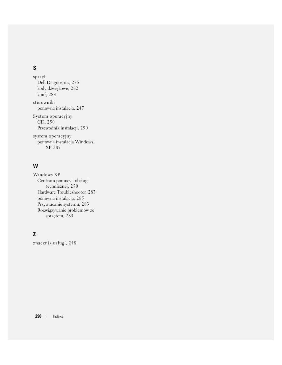 Dell OptiPlex GX620 User Manual | Page 290 / 338