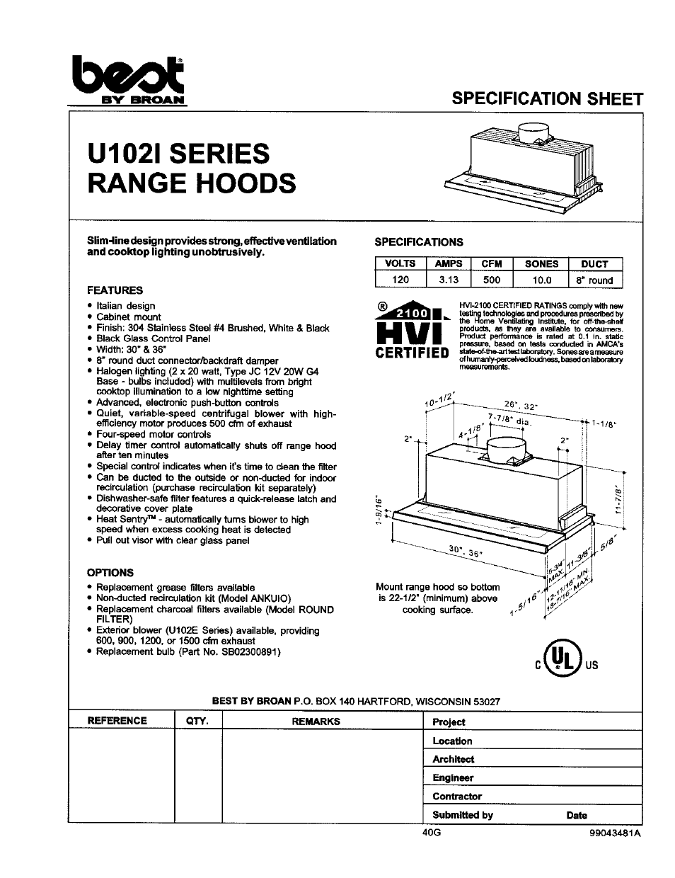 Best U1021 User Manual | 2 pages