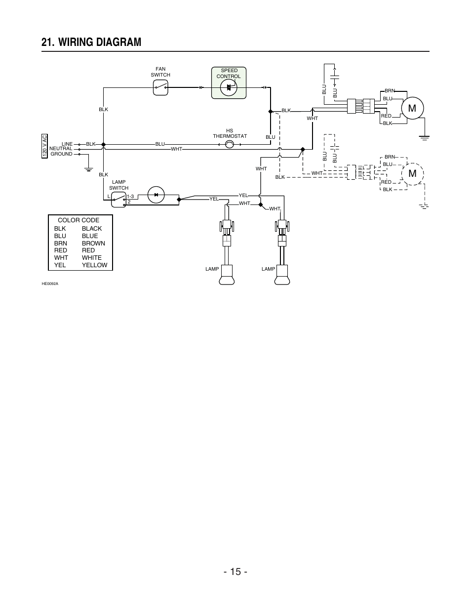 Wiring diagram | Best CP37 User Manual | Page 15 / 16