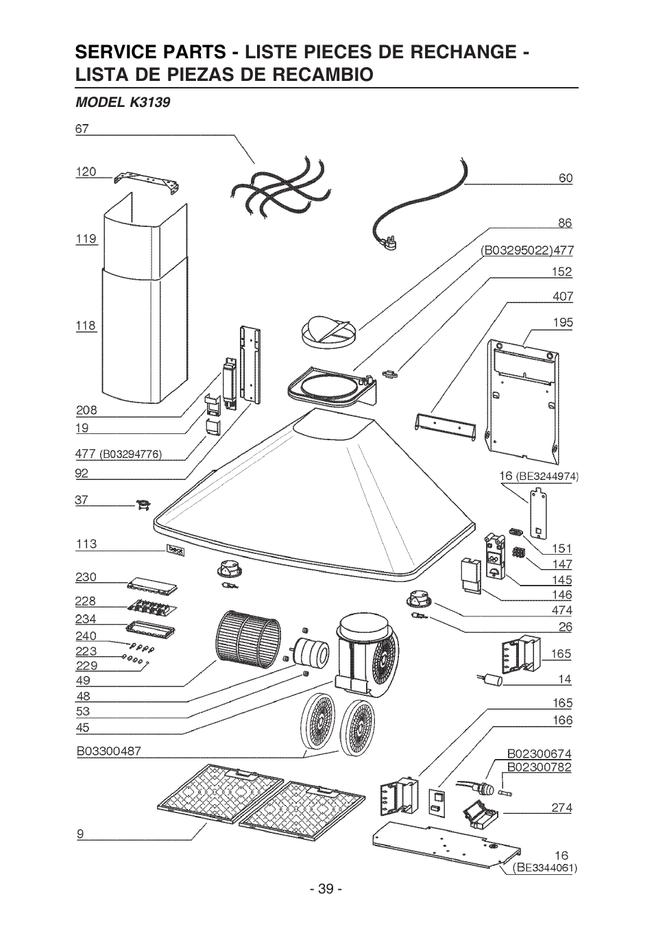 Best K3139 User Manual | Page 39 / 40