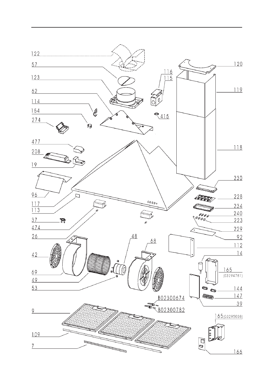 Service parts | Best K29 User Manual | Page 14 / 44