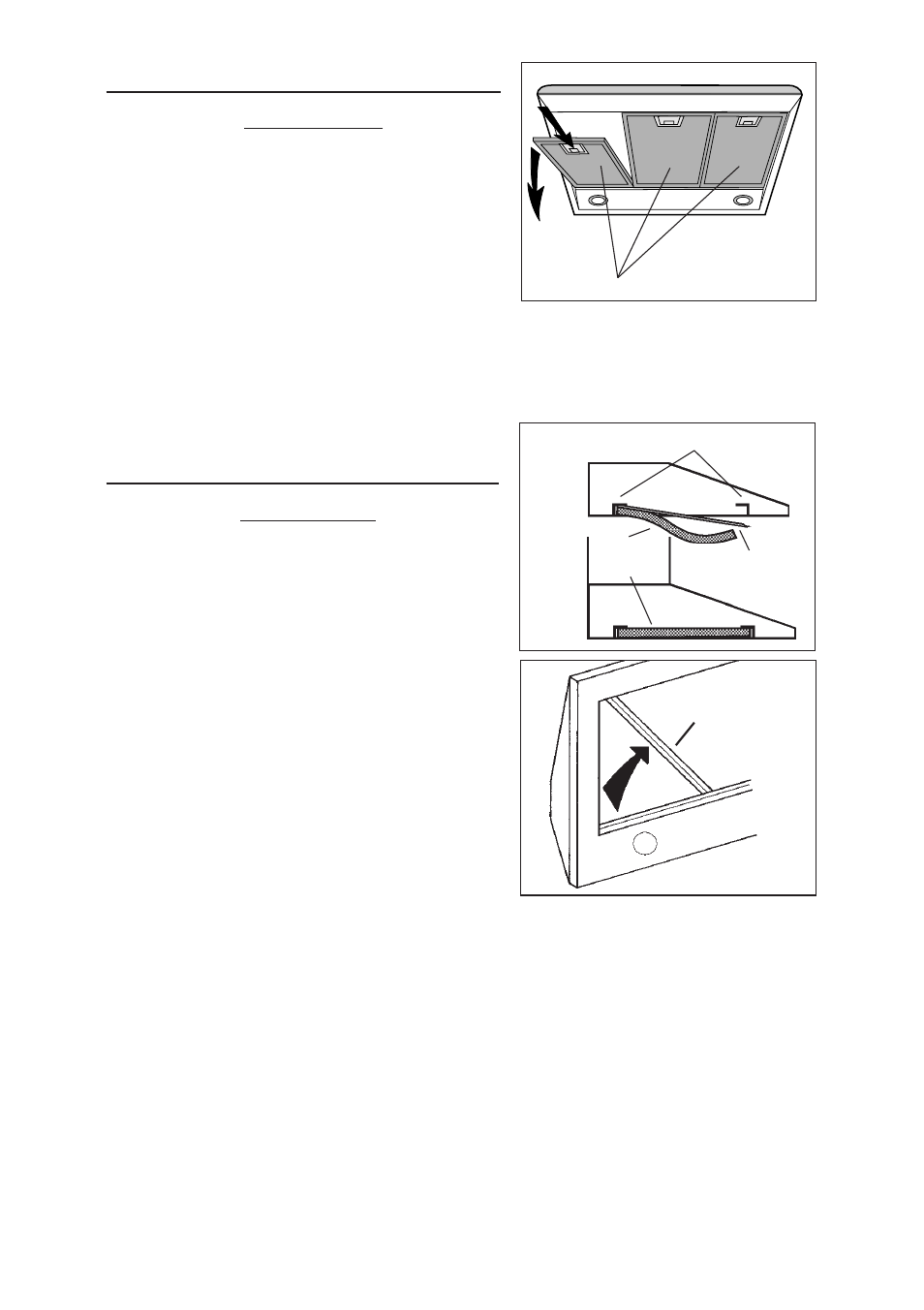 Installation des filtres, Installation du filtre non canalisé | Best K29 User Manual | Page 26 / 44