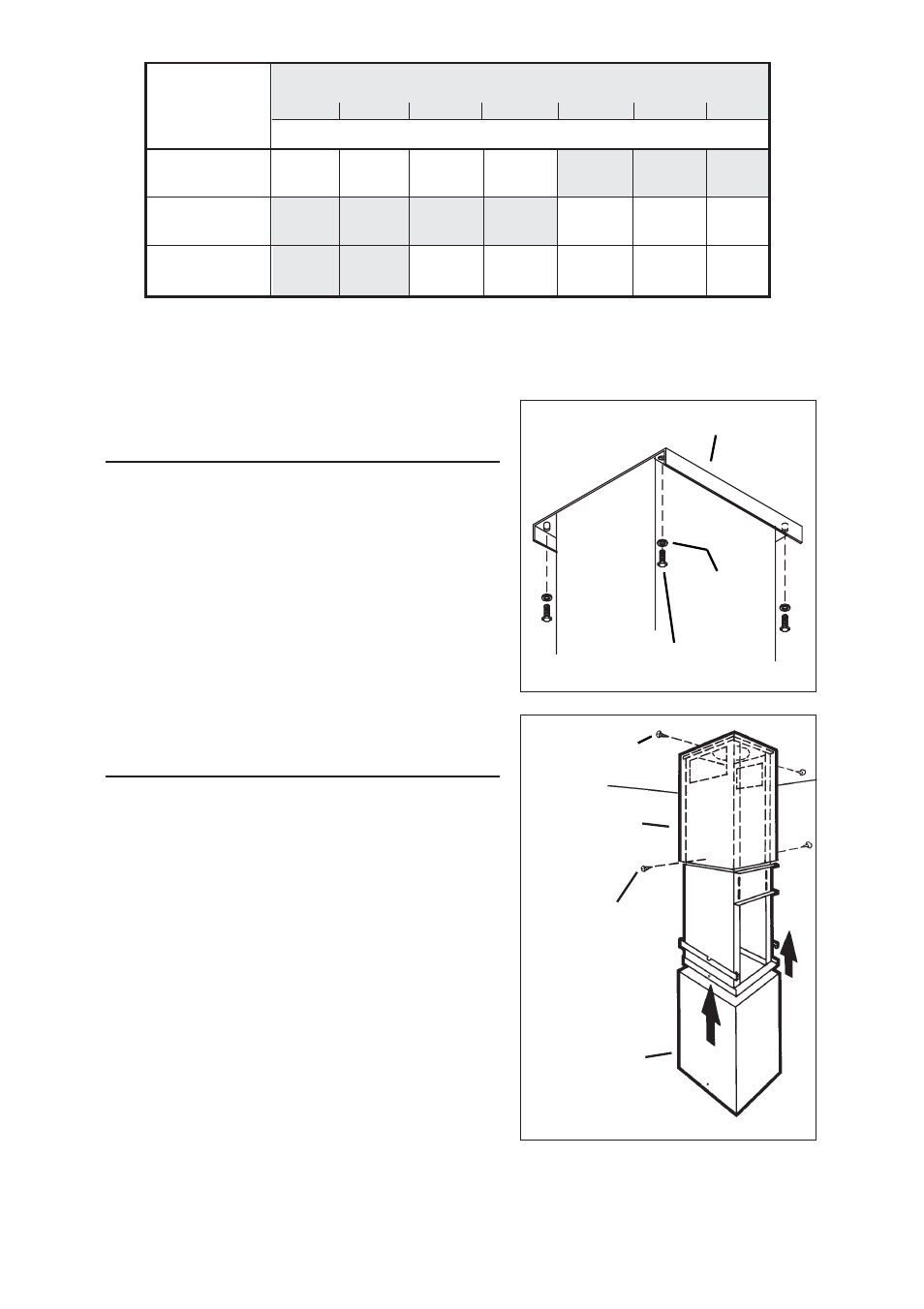 Inserción de la estructura de soporte, Instalación de los tubos de humos decorativos | Best IS23 User Manual | Page 31 / 40