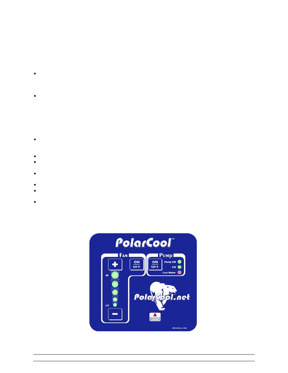 Controls | PolarCool 48″ PolarCool™ Fan User Manual | Page 5 / 26