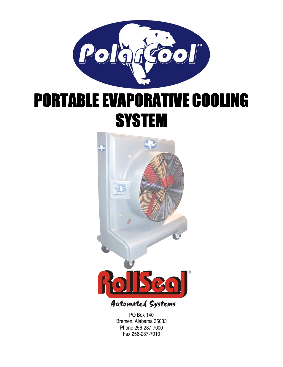 PolarCool 36″ ZONE PolarCool™ Fan User Manual | 15 pages