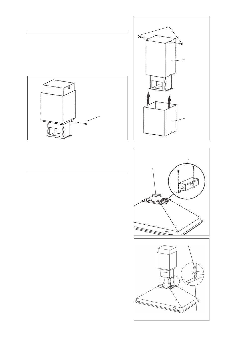 Instalacion del tubo decorativo | Best ISER222 User Manual | Page 24 / 32