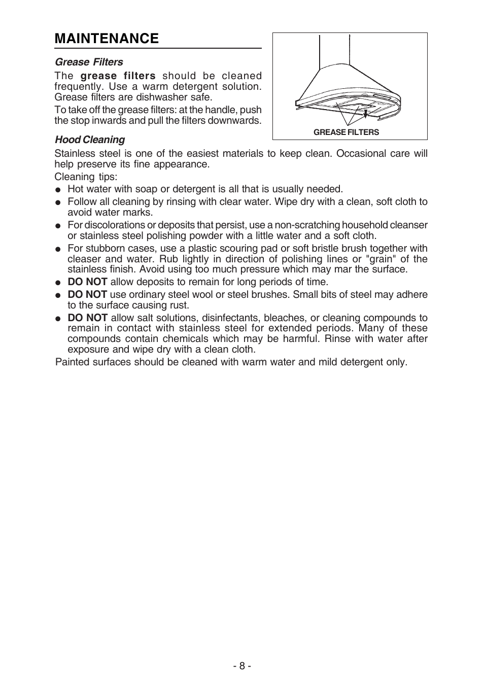 Maintenance | Best K15 User Manual | Page 8 / 32