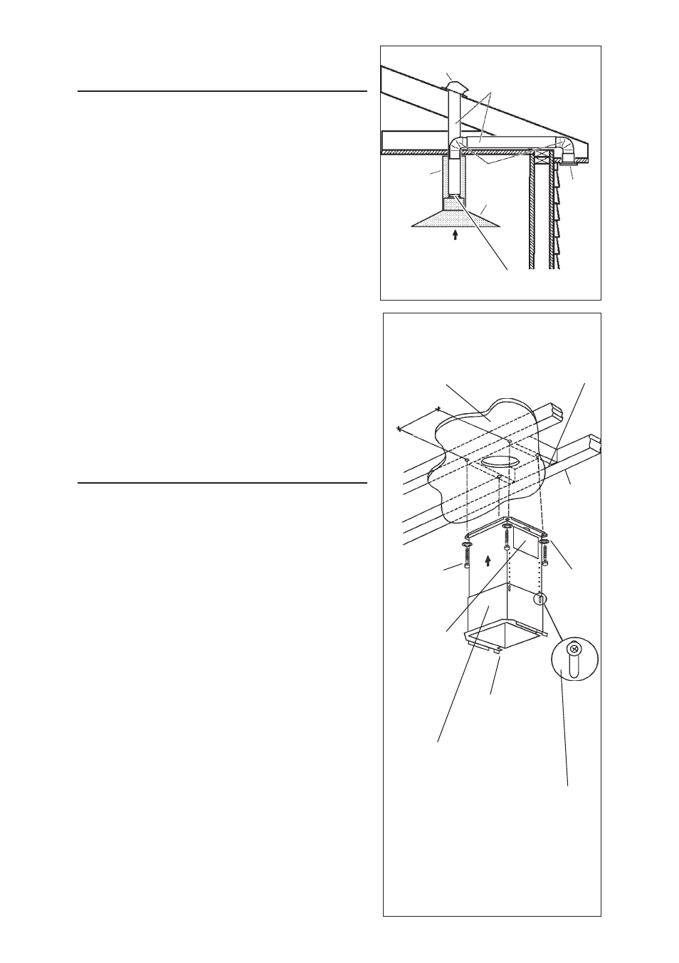 Installation du systeme d’evacuation, Installation du systeme de support | Best IS170  EU User Manual | Page 18 / 44