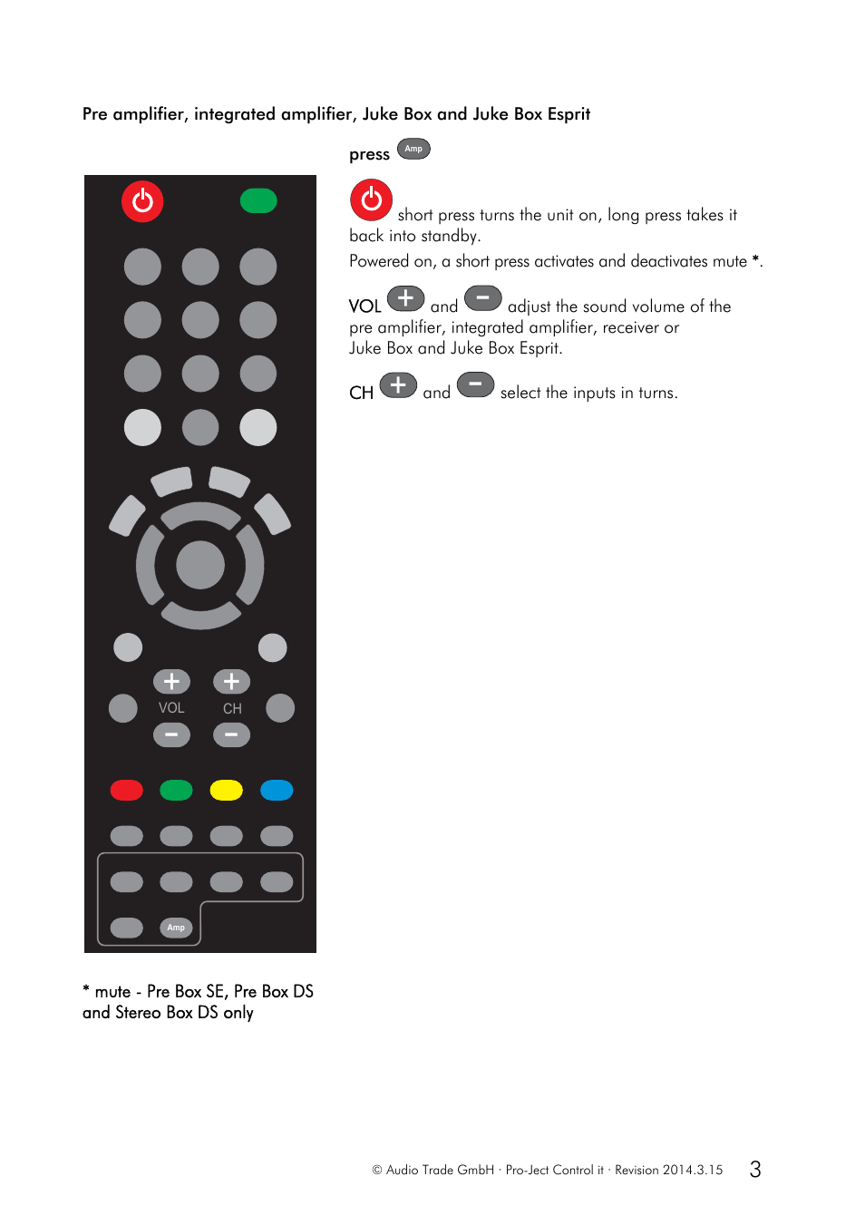 Pro-Ject Audio Systems Control it User Manual | Page 3 / 9