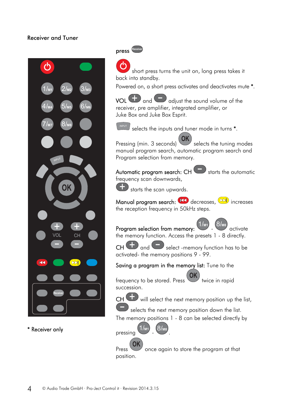 Pro-Ject Audio Systems Control it User Manual | Page 4 / 9