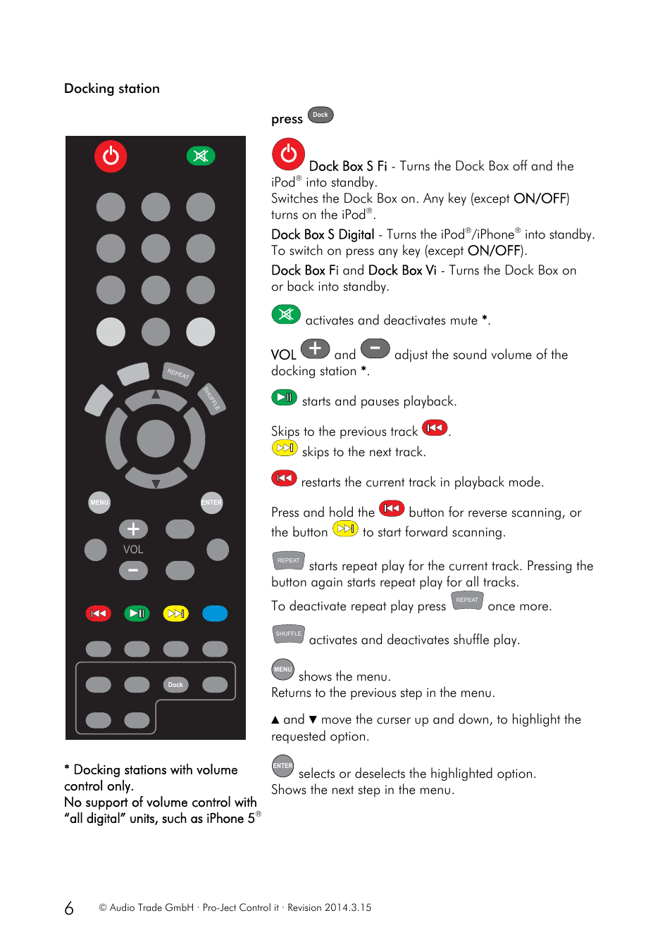 Pro-Ject Audio Systems Control it User Manual | Page 6 / 9