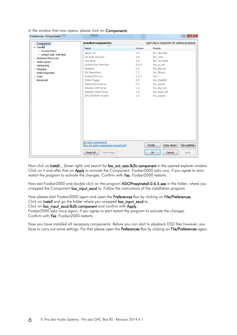 Pro-Ject Audio Systems DAC Box RS User Manual | Page 6 / 10