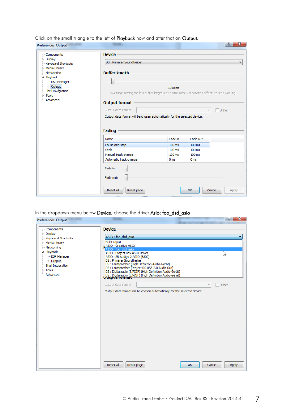 Pro-Ject Audio Systems DAC Box RS User Manual | Page 7 / 10