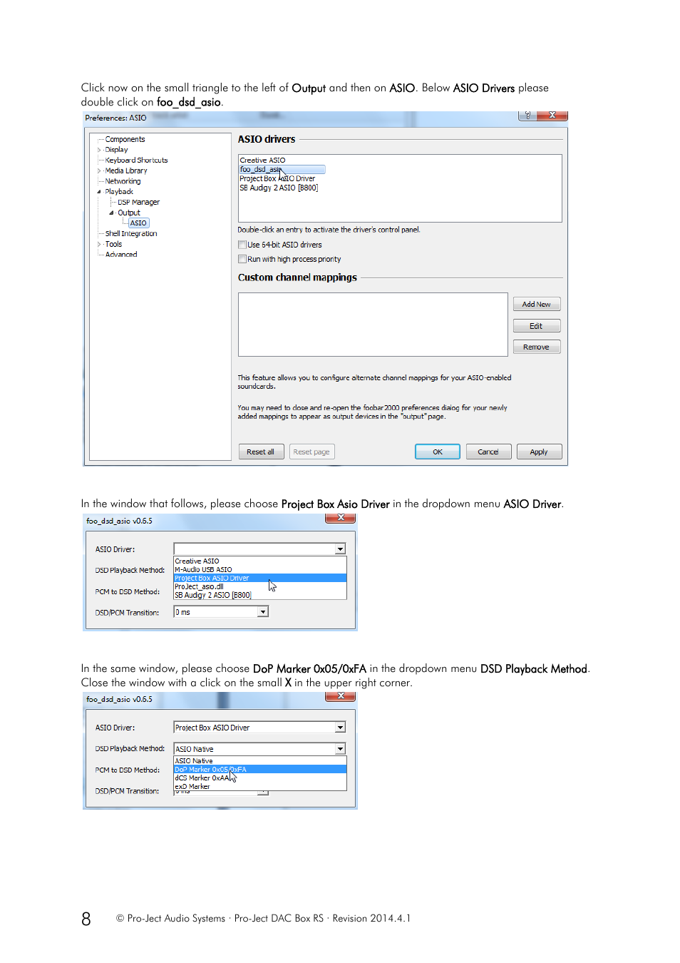 Pro-Ject Audio Systems DAC Box RS User Manual | Page 8 / 10