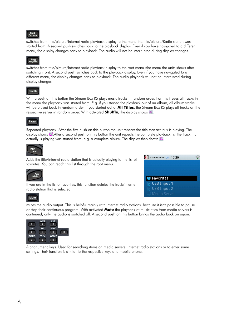 Pro-Ject Audio Systems Stream Box RS User Manual | Page 6 / 20