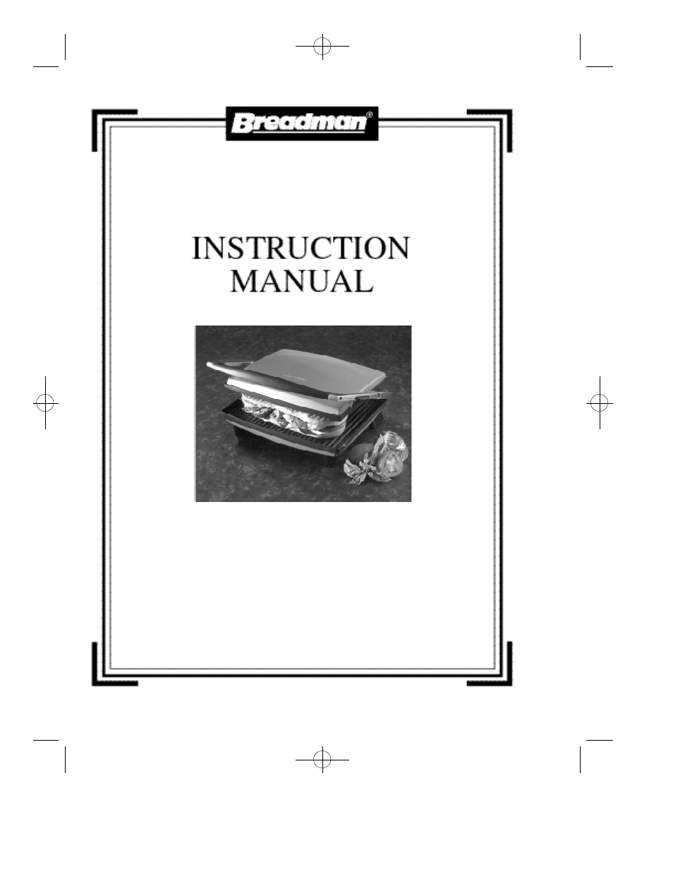 Breadman TR456 User Manual | 20 pages