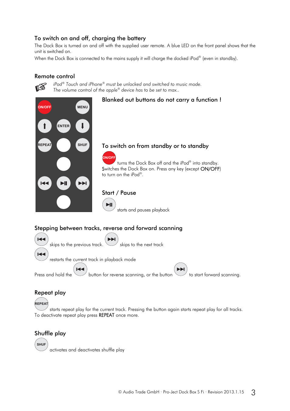 Pro-Ject Audio Systems Dock Box S Fi User Manual | Page 3 / 5