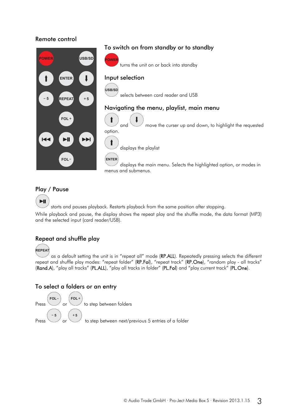 Pro-Ject Audio Systems Media Box S User Manual | Page 3 / 5