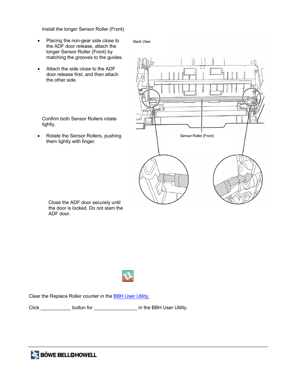 Clear the counter | Bowe, Bell + Howell 1400 User Manual | Page 49 / 108
