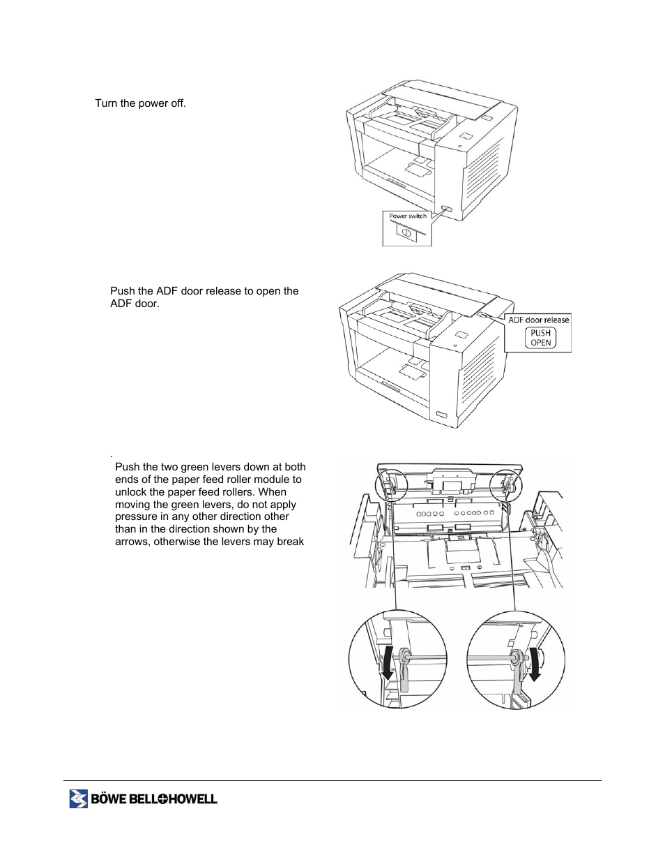 Bowe, Bell + Howell 1400 User Manual | Page 63 / 108