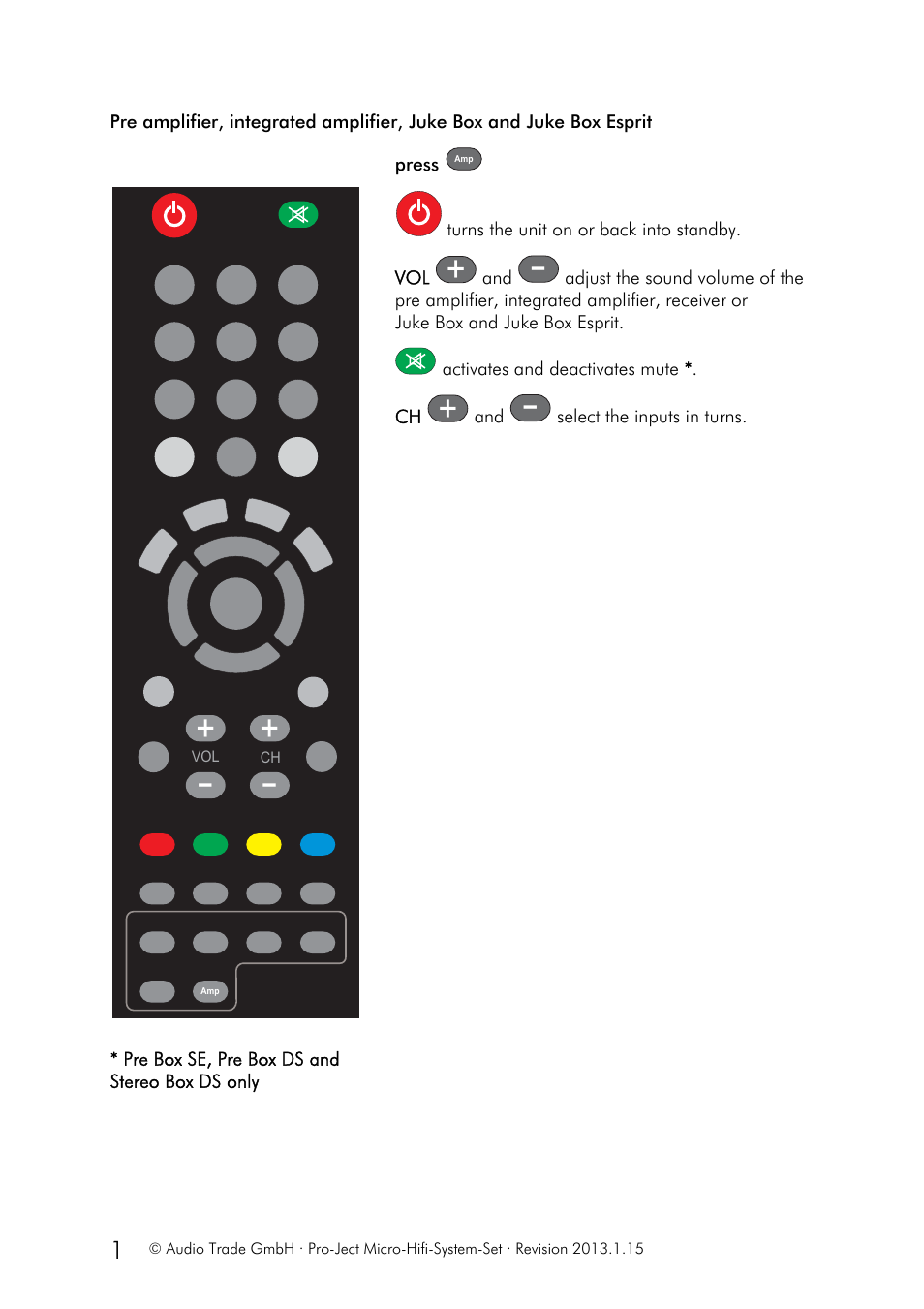 Pro-Ject Audio Systems Set Micro-Hifi-System User Manual | Page 12 / 19