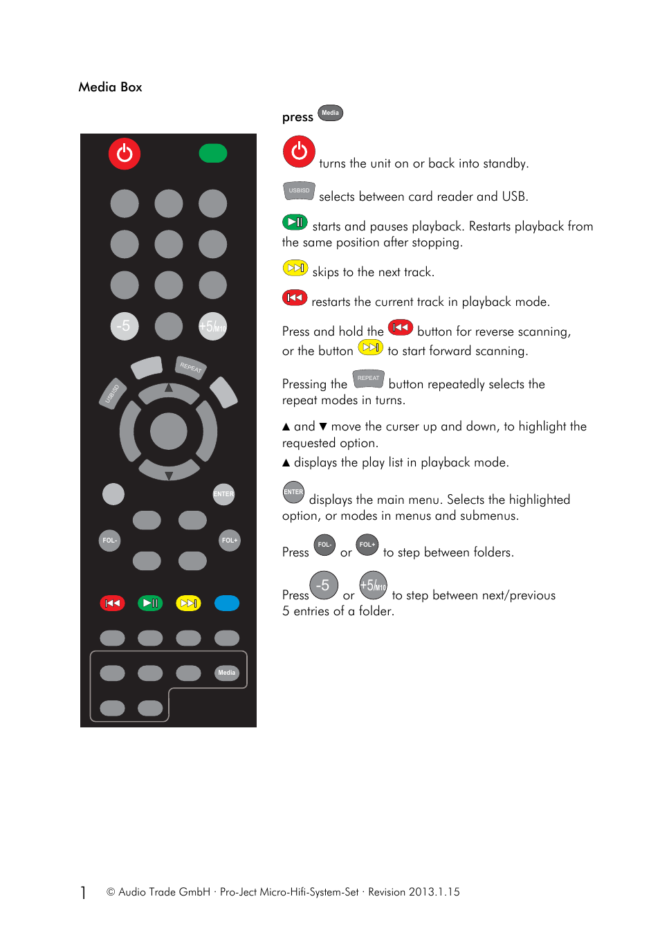 Pro-Ject Audio Systems Set Micro-Hifi-System User Manual | Page 16 / 19
