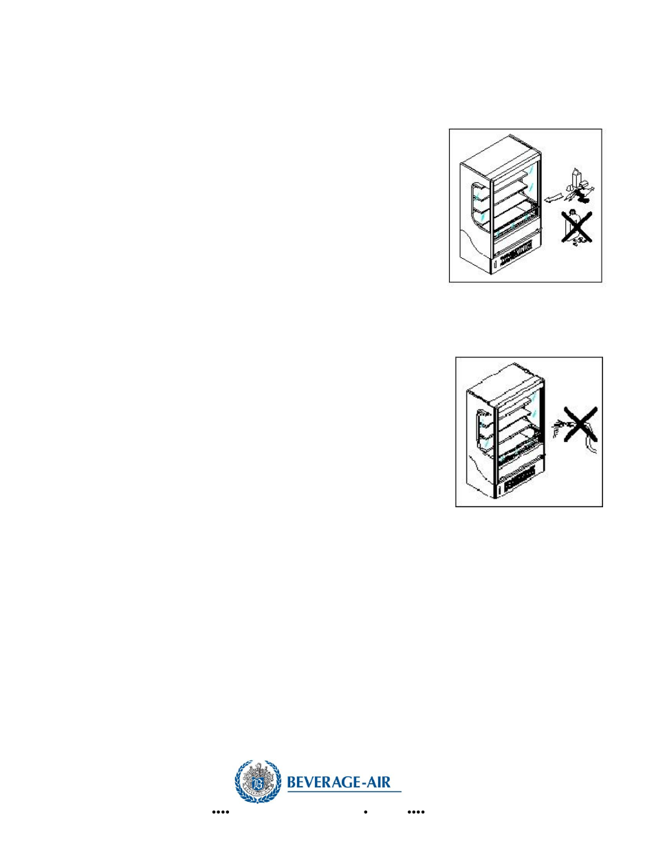 Shelf specifications | Beverage-Air VM12 User Manual | Page 8 / 10