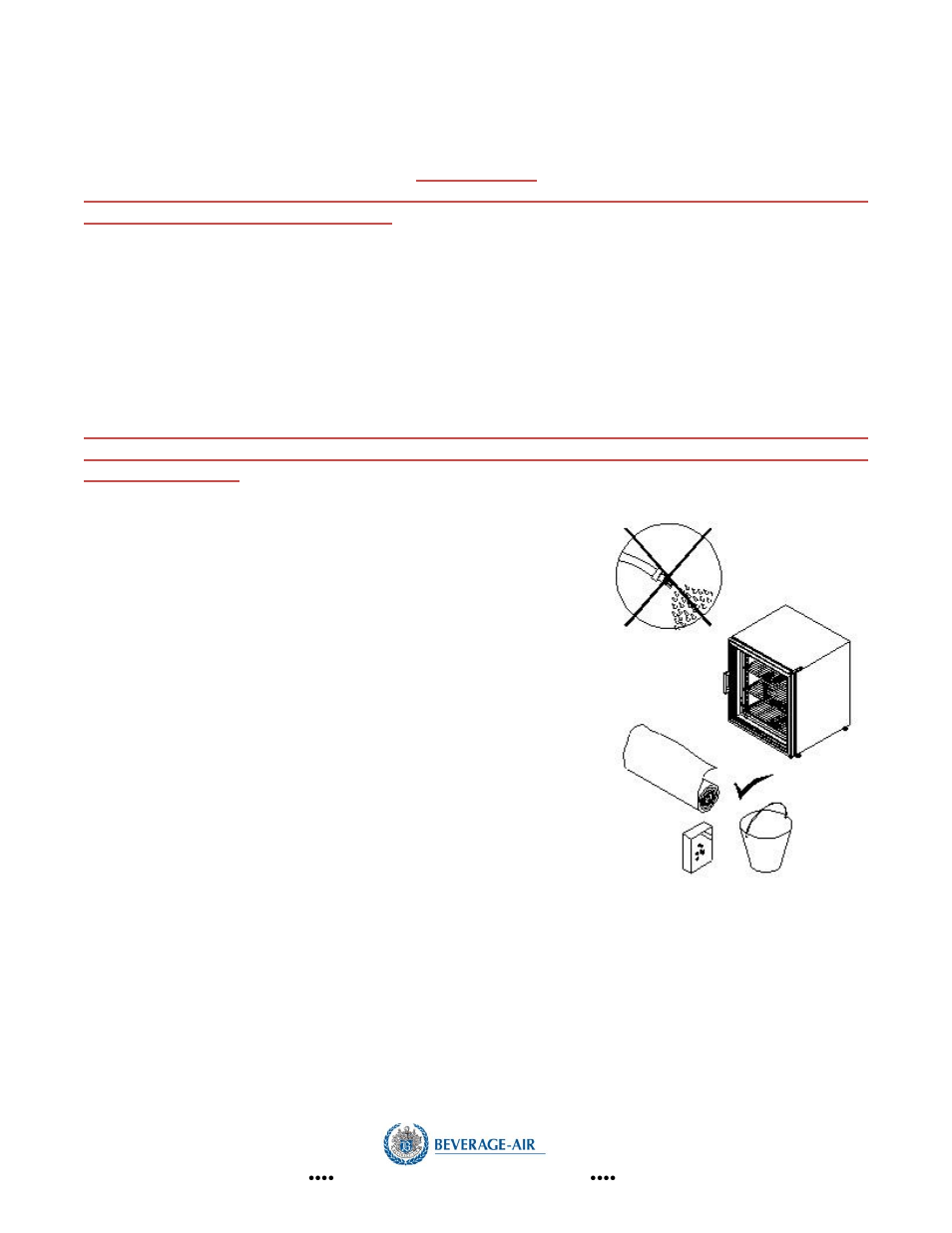 Cleaning the inside, Warning, Cleaning the outside | Beverage-Air CF-3 User Manual | Page 10 / 12